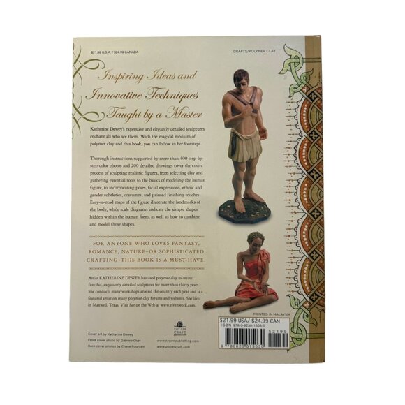 Creating Lifelike Figures in Polymer and Clay Paperback Book by Katherine Dewey - Picture 2 of 10